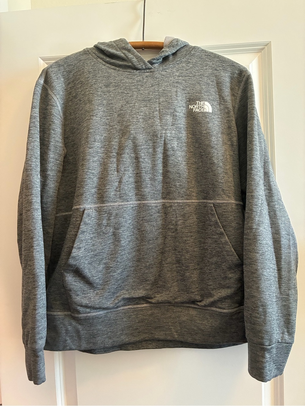 Women’s The North Face Heather Grey Pullover Hoodie